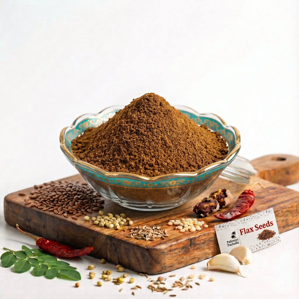 Flax seeds podi