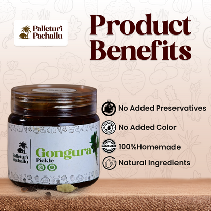 Homemade Gongura Pickle