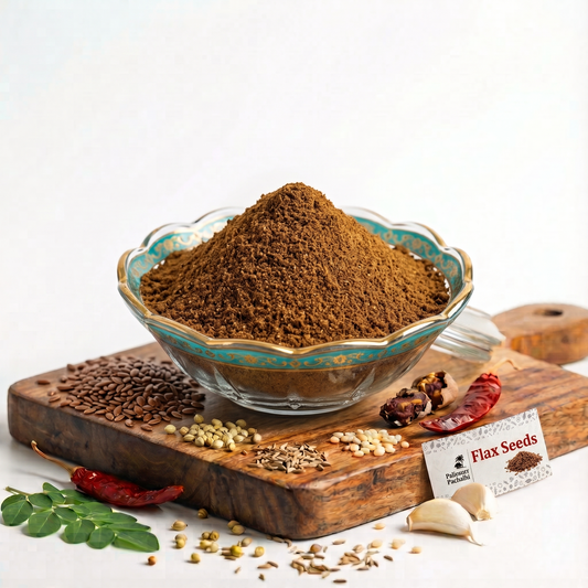 Flax seeds podi
