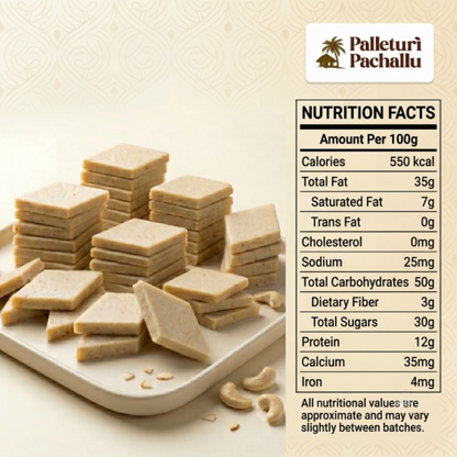 Kaju Burfi